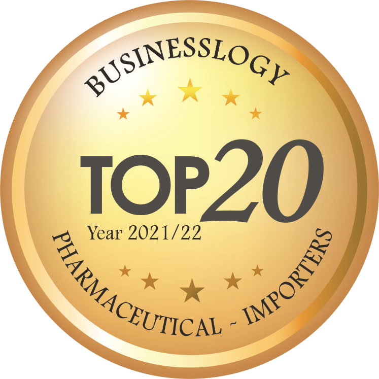TOP 20 Pharmaceutical - Importers Companies Award